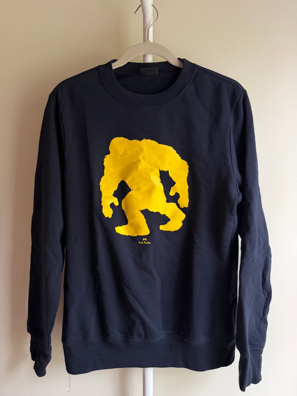 PS Paul Smith Navy Organic Cotton Graphic Sweatshirt Men's S